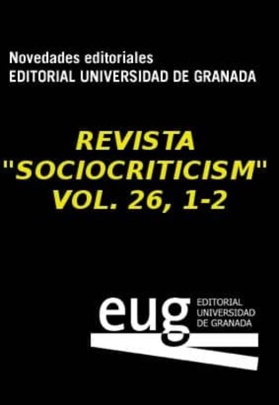 Sociocriticism Xxvi Nº 1 Y 2