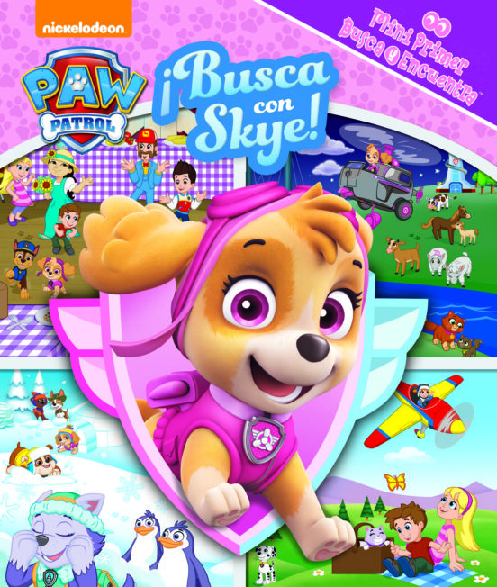 Mini Primer Busca Y Encuentra. La Patrulla Canina Skye MM1LF
