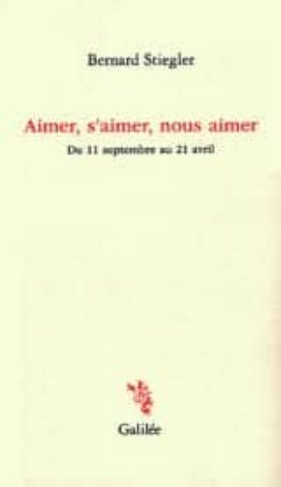 Aimer S Aimer Nous Aimer: Du 11 Septembre Au 21 Avril
