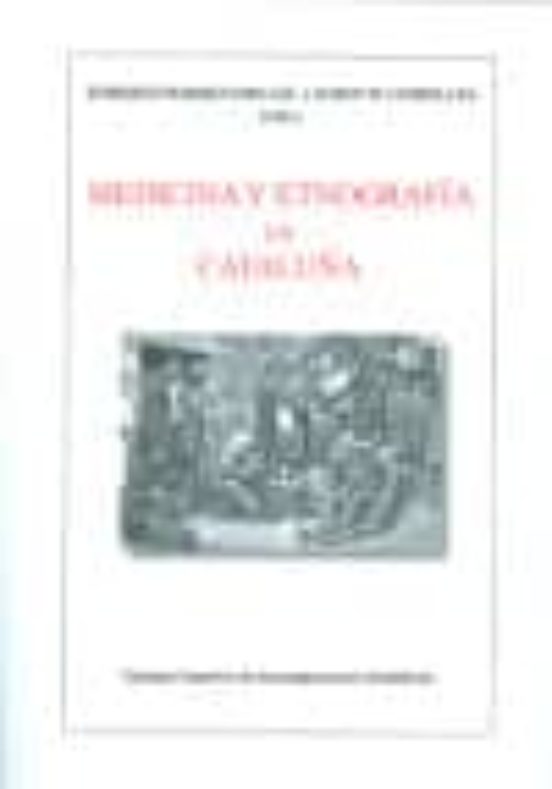 Medicina Y Etnografía En Cataluña