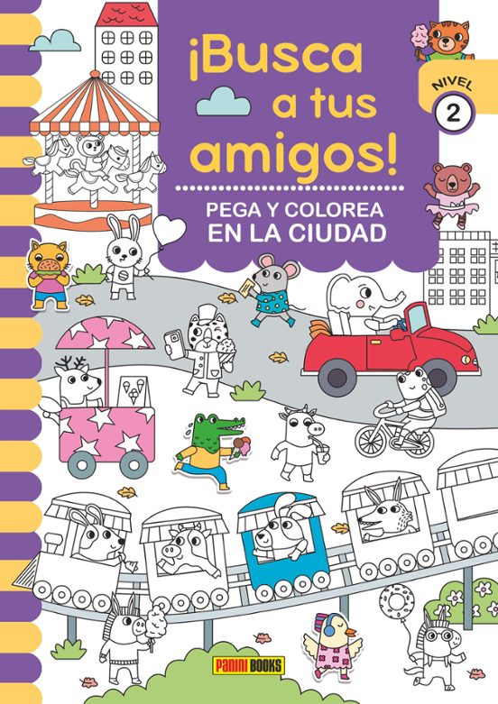 ¡busca A Tus Amigos! Stick & Color En La Ciudad