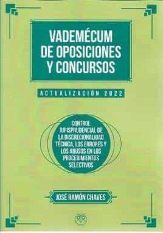 Vademécum De Oposiciones Y Concursos