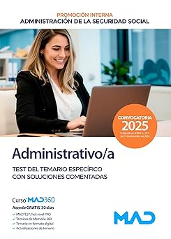 Administrativo/a Seguridad Social . Test Del Temari