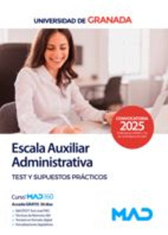 Escala Auxiliar Administrativa. Test Y Supuestos Prácticos