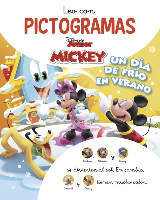 Mickey Mouse Funhouse: Leo Con Pictogramas. Un Dia De Frío En Verano
