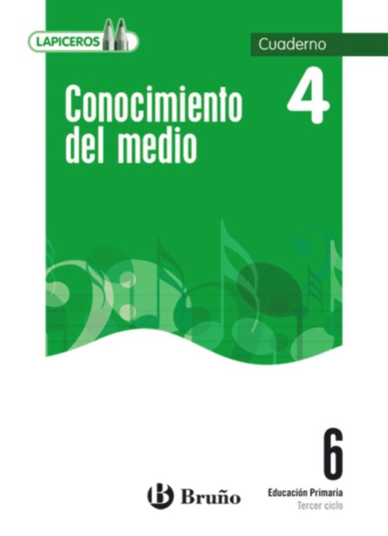 Lapiceros Conocimiento del Medio 6 Cuaderno 4
