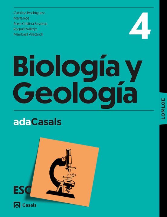 Biología Y Geología 4º Eso Ada Codigo Abierto Lomloe Mec Ed 2023