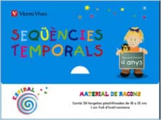 Capsa Seqüèn Tempor Espiral 4 Anys Infantil 4 Años Valencia
