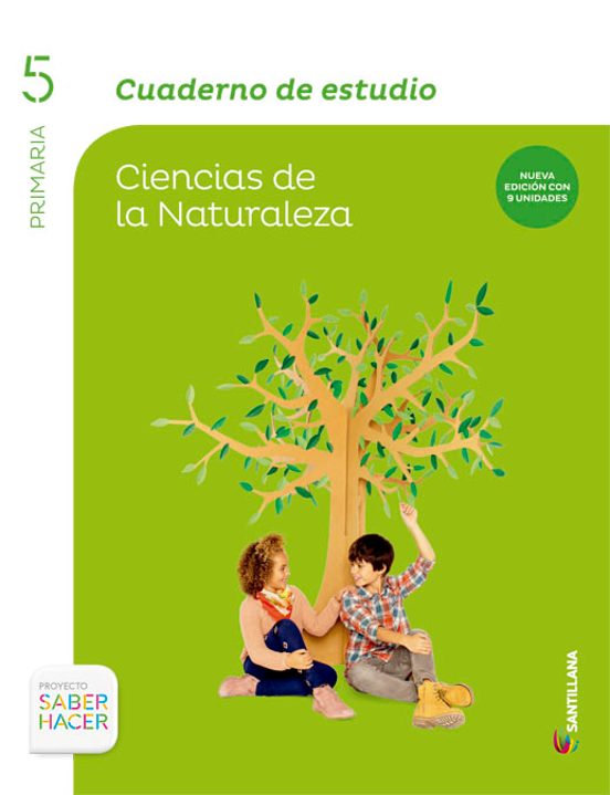 Ciencias Naturales 5º Primaria Cuaderno Estudio Ed 2015 Cast