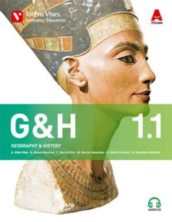 Geography and History 1º ESO Trimestres+cd Ed 2015