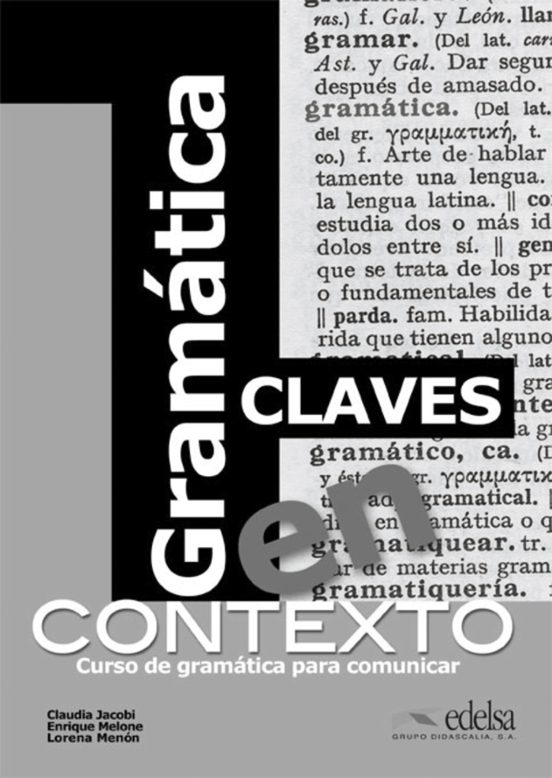 Gramatica En Contexto Claves