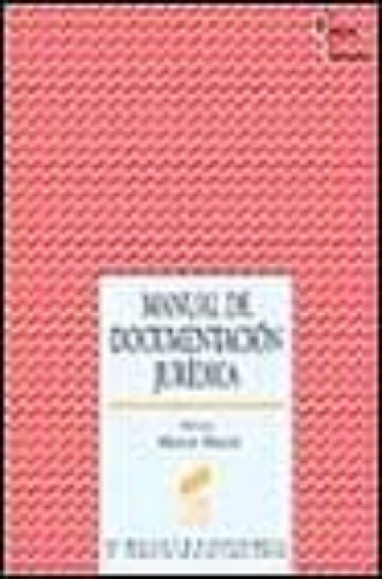 Manual De Documentación Jurídica
