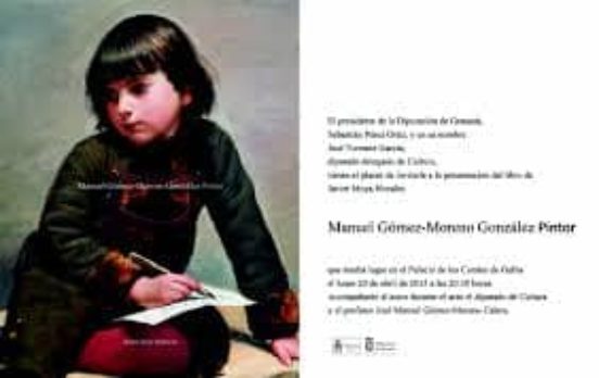 Manuel Gómez-Moreno González. Pintor