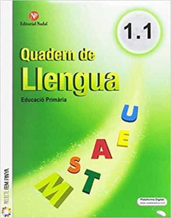 Quaderns Llengua 1º Educación Primaria Fem Pinya 3 Quader
