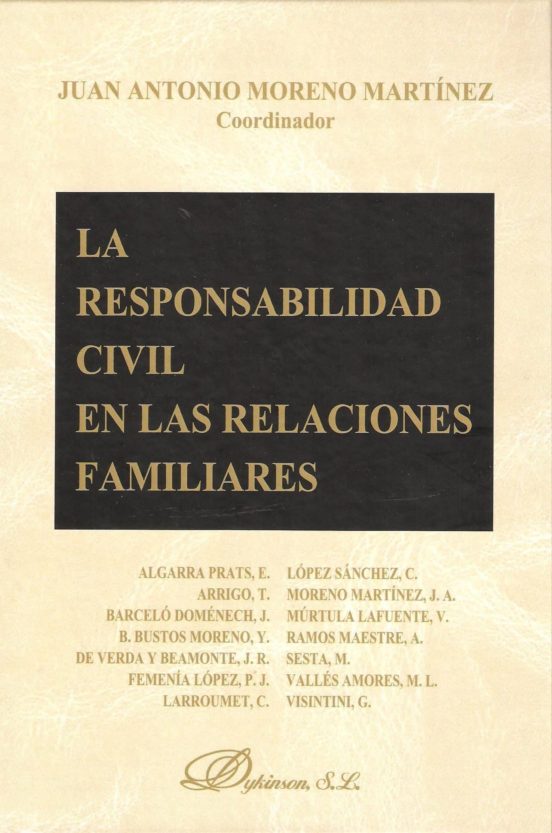 La Responsabilidad Civil En Las Relaciones Familiares