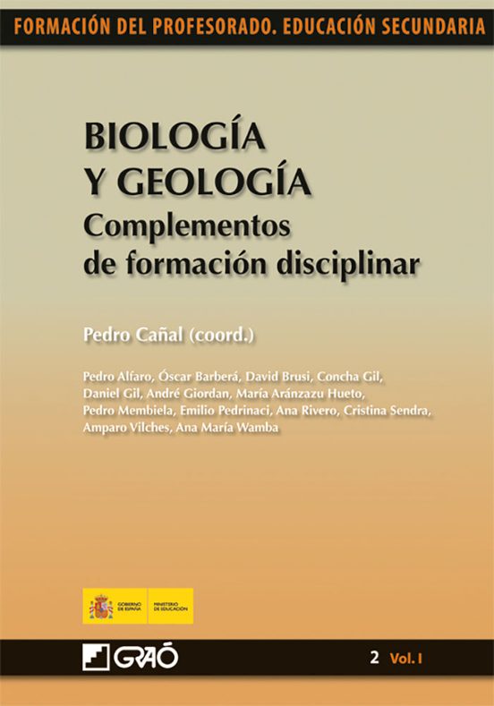 Biologia Y Geologia: Complementos De Formacion Disciplinar