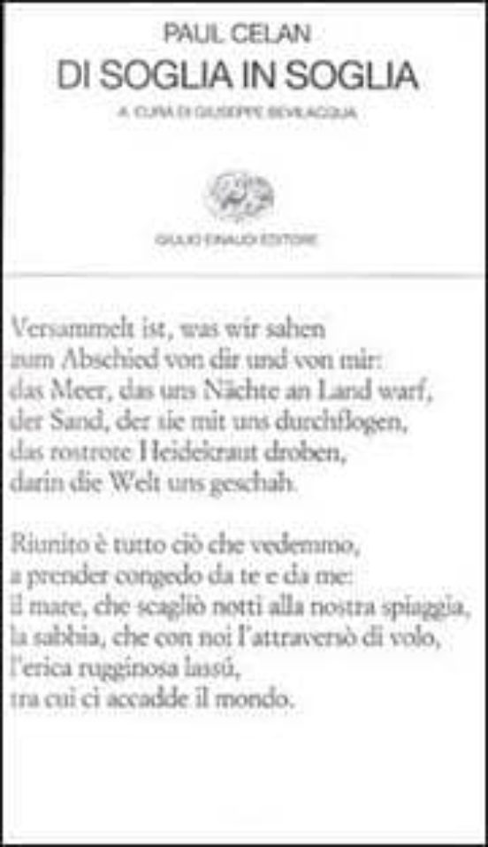 Di Soglia in Soglia