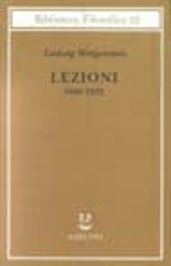 Lezioni 1930-1932: Dagli Appunti Di John King e Desmond Lee