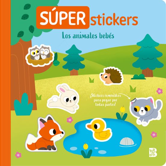 Super Stickers. Los Animales Bebé