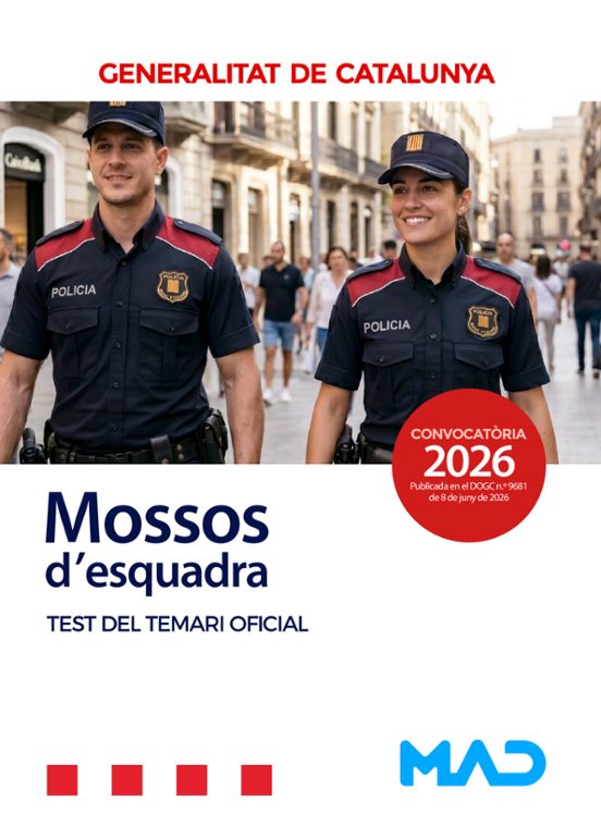 Mossos d'Esquadra. Test del temari oficial