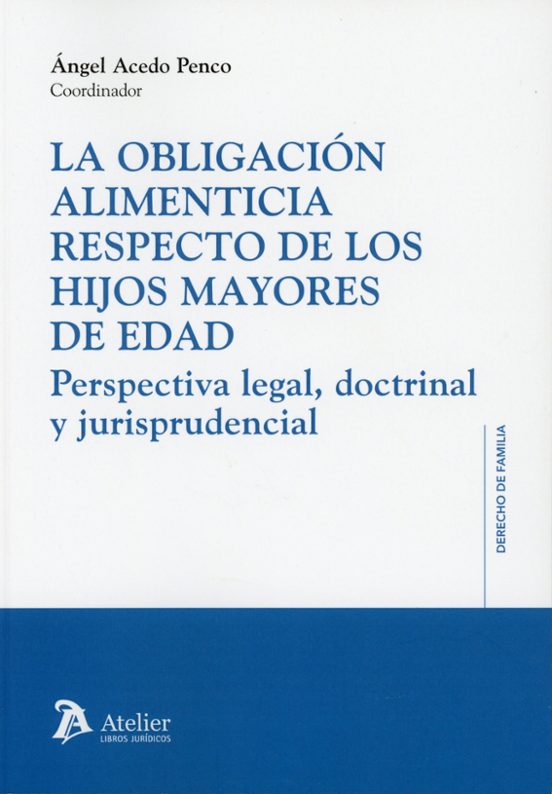 Obligación Alimenticia Respecto De Los Hijos Mayores De Edad Pers Pect