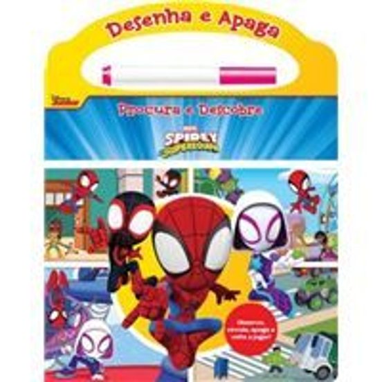 Spidey E A Sua Superequipa - Desenha E Apaga
