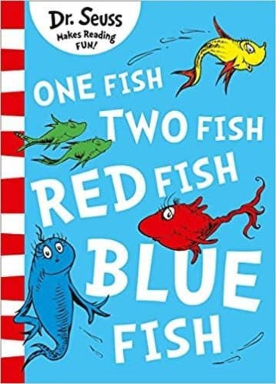 One Fish Two Fish Red Fish Blue Fish: Blue Back Book