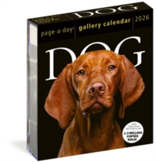 Dog Page-a-day® Gallery Calendar 2026