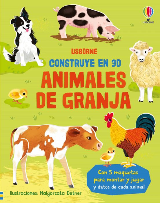 Construye En 3d Animales De La Granja