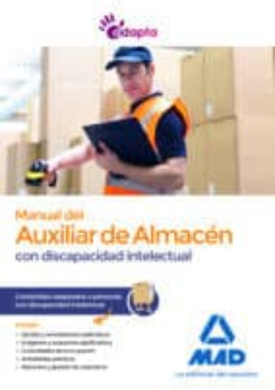 Manual Auxiliar Almacen Adaptado Discapacidad Inte