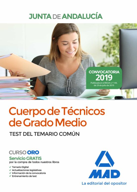 Cuerpo De Técnicos De Grado Medio De La Junta De Andalucía Test Del Te