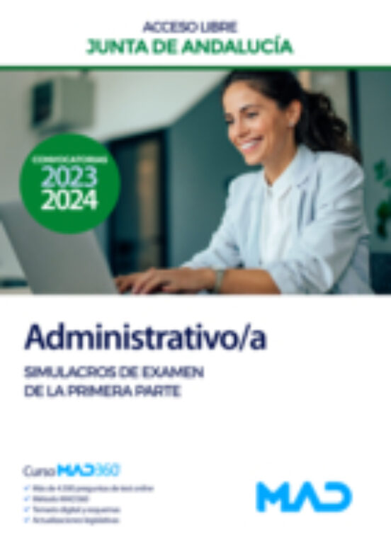 Administrativo/a . Simulacros De Examen De La Primera Pa