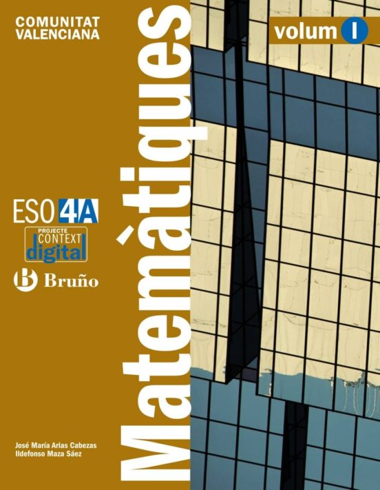 Contextdigital Matemàtiques 4 a ESO Comunitat Valenciana Educación Sec