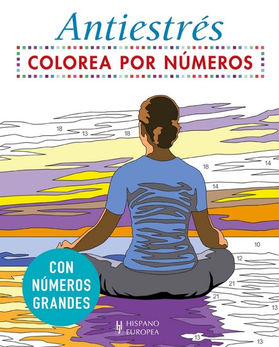 Colorea Por Números. Antiestres