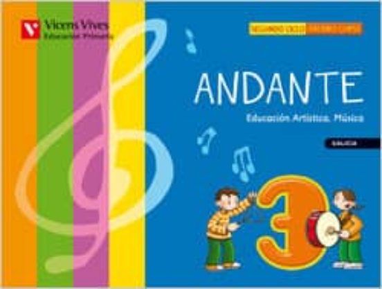 Andante 3. Libro + Cd. Galicia