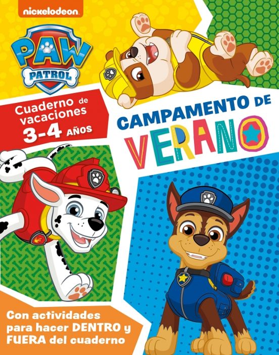Campamento De Verano Con La Patrulla Canina: Cuaderno De Vacaciones