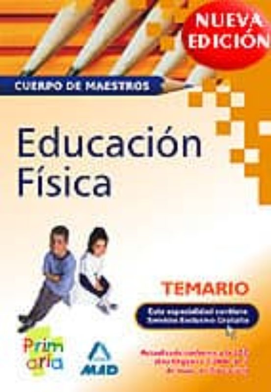 Temario Educacion Fisica Cuerpo De Maestros