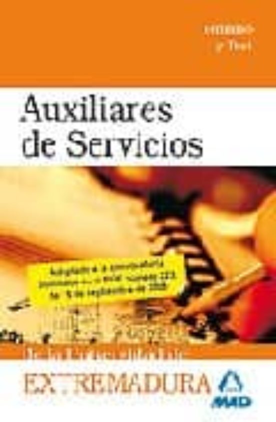 Auxiliares De Servicios De La Universidad De Extremadura. Temario Y Te