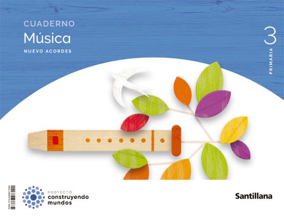 Musica 3º Educacion Primaria Cuaderno Nuevo Acordes Ed 2022