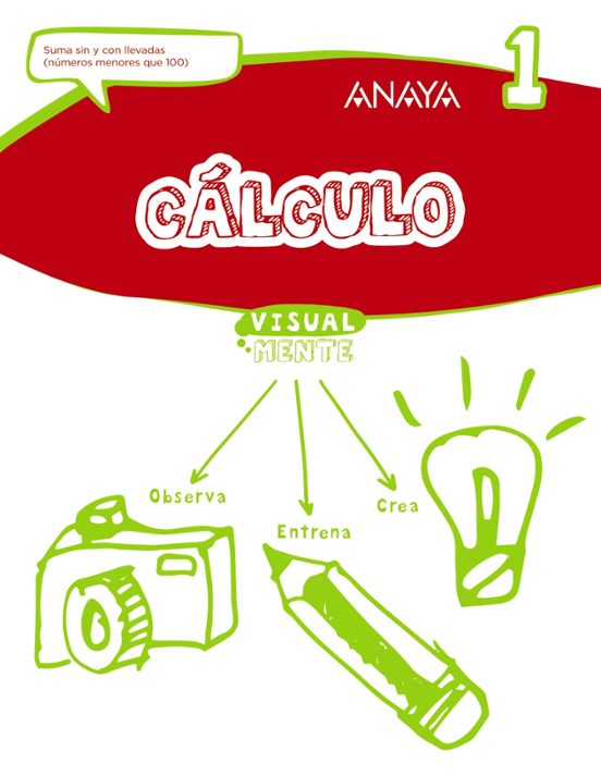 Cálculo 1. 1º/ 2º Educacion Primaria Castellano Ed 2017 Mec