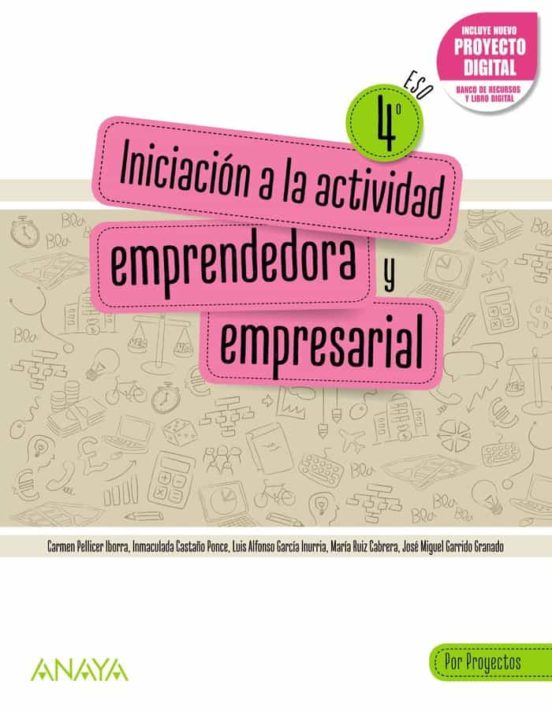 Iniciación a la Actividad Emprendedora y Empresarial 4º ESO por Proyec