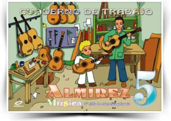 Almirez Música 5º Educacion Primaria. Cuaderno