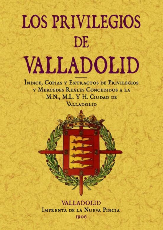 Valladolid. Indice Copias Y Extractos De Privilegios Y Mercedes