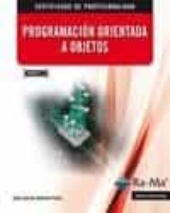 Programación Orientada A Objetos. MF0227_3