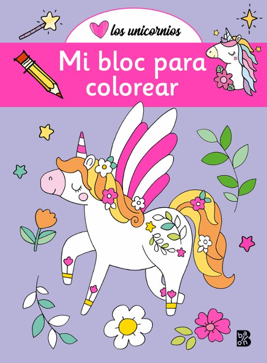 Unicornios - Mi Bloc Para Colorear
