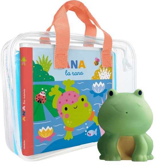 Ana la rana. Librode baño