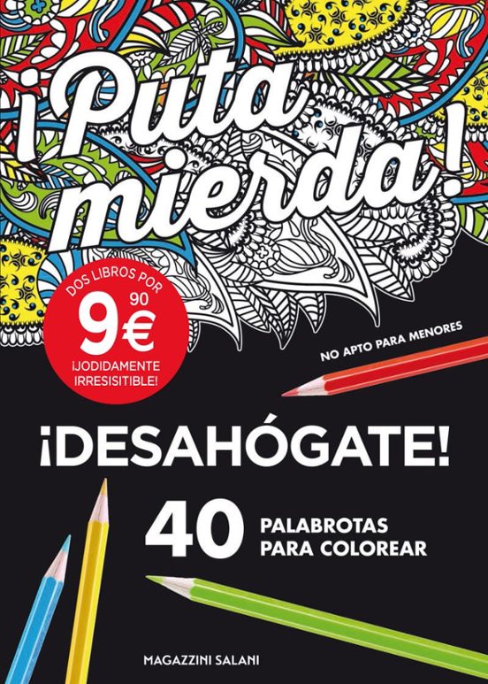 Pack Palabrotas Para Colorear