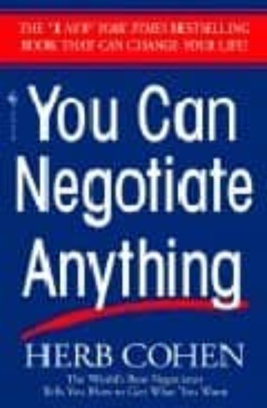 You Can Negotiate Anything