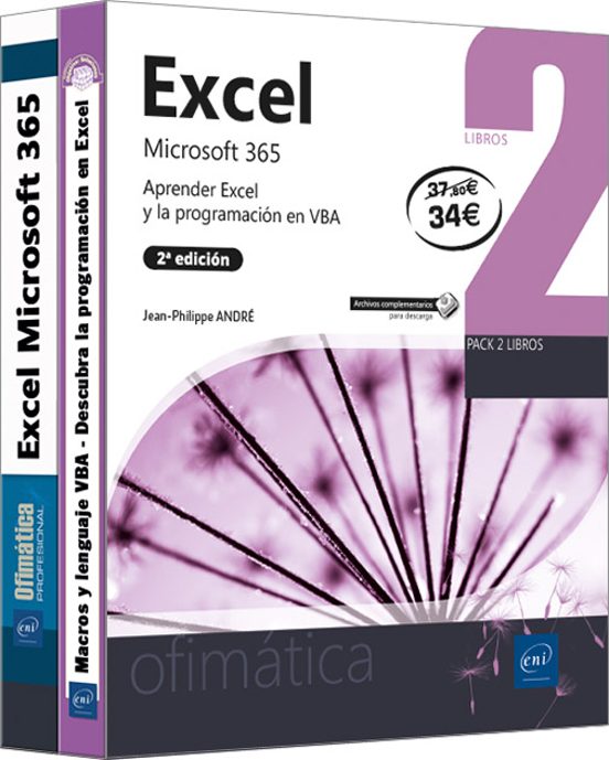Excel Microsoft 365 - Pack De 2 Libros: Aprender Excel Y La Programaci