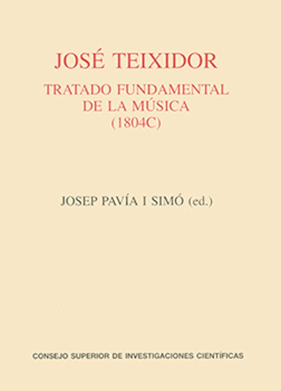 Tratado Fundamental De La Música